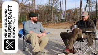 New England bushcraft show 2018 Interview with founder