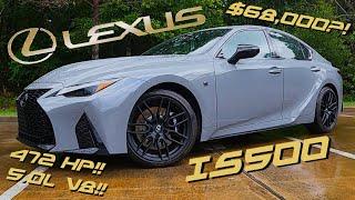 2024 Lexus IS500 Review || Japan's Smallest Sport Sedan Turned V8 Bruiser!