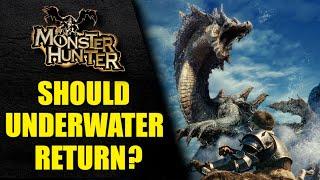 Should Underwater Combat Return to Monster Hunter?  - Heavy Wings