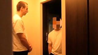 隣人が家に来た映像の一部始終を公開します