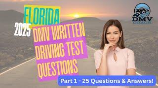2025 Florida DMV Written Driving Permit Test Study Guide - Part 1