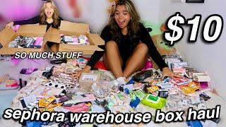 $10 SEPHORA WAREHOUSE BOX HAUL (over $10,000 worth of stuff)