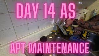 Day 14 as apartment maintenance