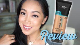 Loreal Infallible Pro Glow Foundation Review - itsjudytime
