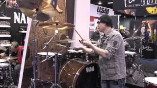 Natal Drums @ 2015 Winter NAMM