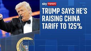 Trump announces 90-day pause on most tariffs - but raises them on China again