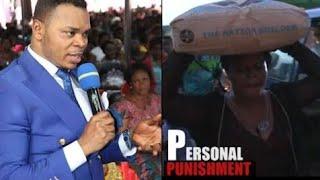 SHOCKING-ANGEL OBINIM PUNISHED WOMAN,ASKED HER TO CARRY A BAG OF CEMENT  FOR TWO HOURS