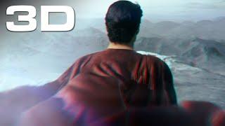 3D Clip: Superman's First Flight (Man of Steel 3D) • 5.1 Audio