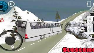 #Bus driving on beautiful road@Doctor_gamer1