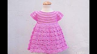 Crochet dress for a very easy girl Majovelcrochet