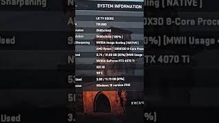 Benchmark the new Zotac RTX4070Ti. at 1440p Ultra setting #cod #5800x3d #RTX4070Ti