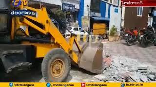 GHMC Removes 449 Illegal Encroachments | in Hyderabad Today