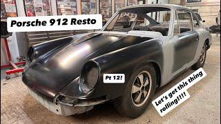 Porsche 911 912 Restoration Pt12!!!!! Metalwork  Suspension  Engine conversion 