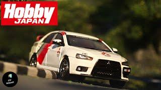 Mitsubishi Lancer Evolution X Ralliart Livery by Hobby Japan 1/64 | UNBOXING and REVIEW