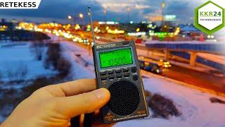 THE WHOLE WORLD IN THE PALM??? Radio receiver RETEKESS TR110 full review