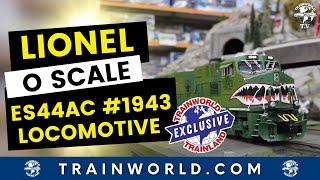 O Scale Lionel - LEGACY ES44AC US ARMY #1943 - TRAINWORLD EXCLUSIVE (2233993)