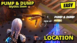 How to EASILY Get MYTHIC Pump & Dump SMG Shotgun Gameplay in Fortnite (OVERPOWERED)