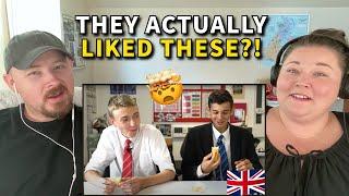 Americans React to British Teens Try American Snacks | We're Shocked!