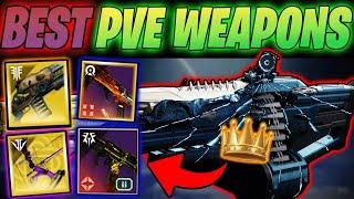 The TOP 10 PVE WEAPONS RIGHT NOW And How To Get Them (Most Popular PVE weapons Tierlist 2025)
