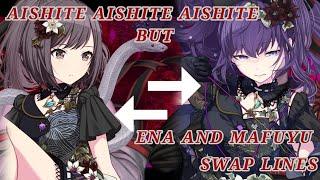 Aishite Aishite Aishite but Mafuyu and Ena swap lines (mikuless) | Project Sekai