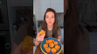 I lose weight making these Cheesy Cauliflower Muffins  #shorts #lowcarb