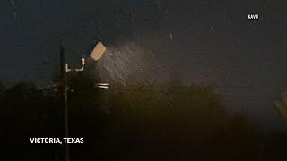 Tropical Storm Beta makes landfall on Texas coast