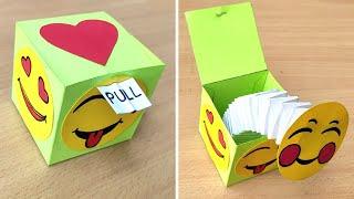 DIY - POP OUT Surprise Box | Surprise Gift Box Idea | POP UP Box | Pull Out Gift Box | Pop Up Box