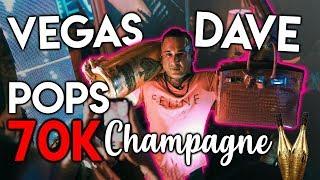 Vegas Dave Pops $70,000 Ace of Spades Champagne