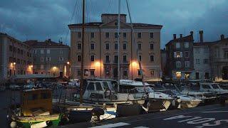 Piran before the Storm, Slovenia - 4K Virtual Walk