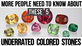 Underrated Gemstones: 5 Colored Stones NOT getting the credit/appreciation/recognition/ they deserve