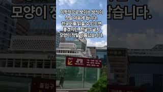 외국인의 눈에 비친 한글 간판의 아름다움