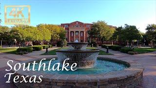 Southlake, Texas - Sunrise Walk, Relaxing Sounds, and Views from "The Richest City in America USA"