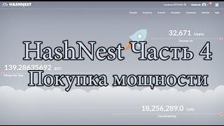 HashNest для чайников. Часть 4. Покупка мощности.