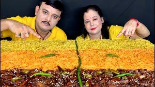 SPICYNOODLES EATING CHALLENGE|CHILLI POTATO SCHEZWAN NOODLES MASALA MAGGI NOODLES#food#asmr#viral