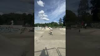 Finally learnt to whip box as a fly out merchant@ApexProScootersTV #explore #skate #scootering