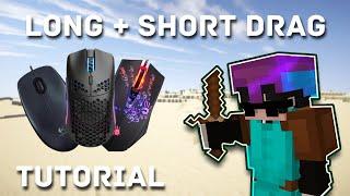 How to Long Drag Click and Short Drag Click - Drag Click Tutorial