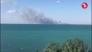 В Крыму в поселке Новофедоровка прогремело несколько взрывов