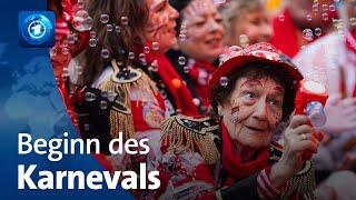 Hohe Sicherheitsvorkehrungen beim Karneval-Start