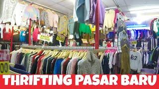 THRIFTING pakaian bekas import murah di Metro Atom Plaza Pasar Baru Jakarta Pusat