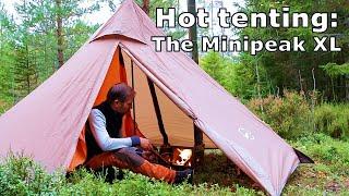 LUXE Minipeak XL and Nortent stove: set-up, dinner and a short review