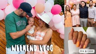 VLOG - parties, everyday makeup & how i do my dip nails