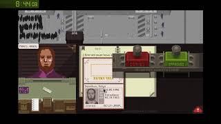 Papers, Please 100% Accuracy Speedrun - No Citations Old WR 3:25:15