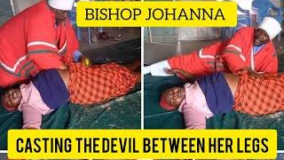 PONOGR@PHY IN CHURCH | BISHOP JOHANNA CASTING THE DEVIL BETWEEN HER LEGS.