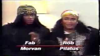 Milli Vanilli - Press Conference / Interview (1990 HD)