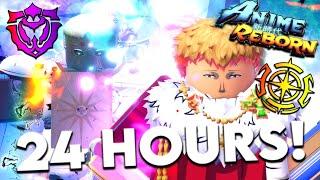 I Played Anime Reborn Update 2.5 For 24 HOURS & Became OVERPOWERED!