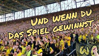 Borussia Dortmund Song "Und wenn du das Spiel gewinnst" | 25.000 BVB Fans Südtribüne GELBE WAND