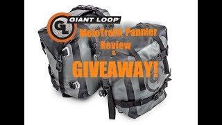 GiantLoop MotoTrekk Panniers Review and GIVEAWAY!