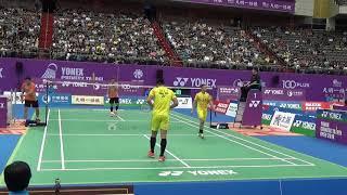 20181005Taipei Open QF MD LEE Jhe-Huei+LEE Yang(TPE) vs LU Ching Yao+YANG Po Han(TPE)1-3