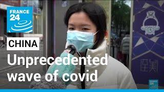 China battles unprecedented wave of covid cases • FRANCE 24 English