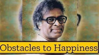 Obstacles to Happiness - Anthony De Mello